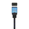 Cable Alargador HDMI Aisens A120-0454/ HDMI Macho - HDMI Hembra/ 3m/ Negro/ Azul