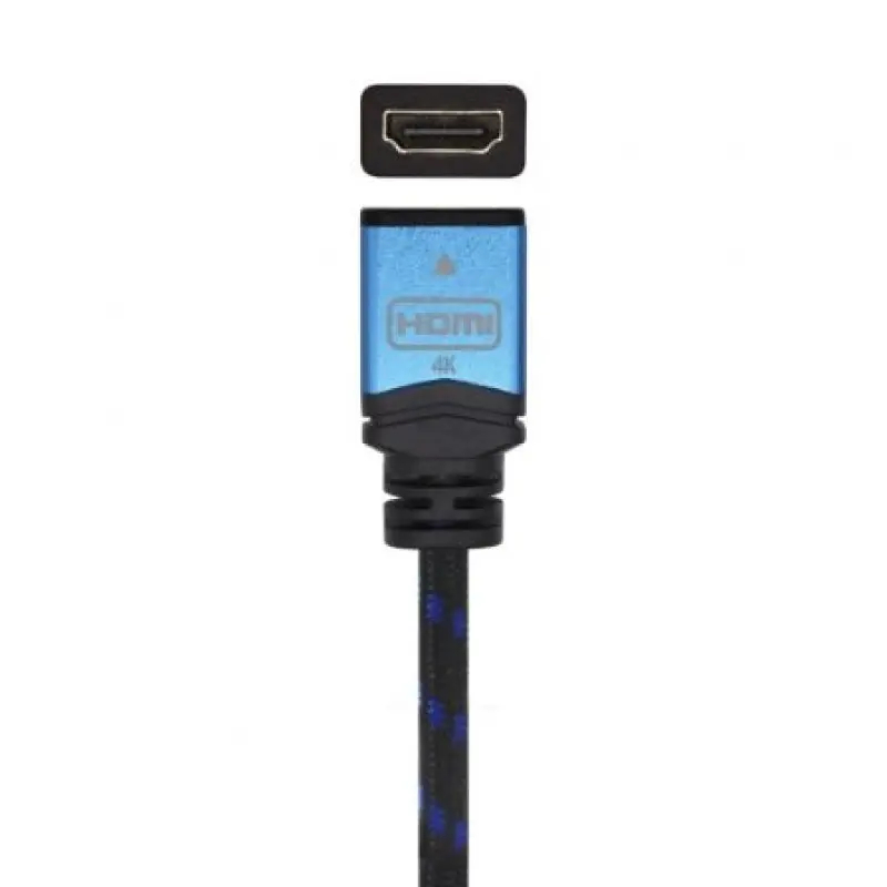 Cable Alargador HDMI Aisens A120-0454/ HDMI Macho - HDMI Hembra/ 3m/ Negro/ Azul Cable Alargador HDMI Aisens A120-0454/ HDMI Macho - HDMI Hembra/ 3m/ Negro/ Azul