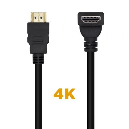 Cable HDMI 2.0 4K Aisens A120-0457/ HDMI Macho - HDMI Macho/ 2m/ Negro Cable HDMI 2.0 4K Aisens A120-0457/ HDMI Macho - HDMI Macho/ 2m/ Negro