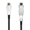 Cable HDMI 2.0 AOC 4K Desmontable Aisens A148-0510/ HDMI Macho / D Macho - HDMI Macho/ 15m/ Negro Cable HDMI 2.0 AOC 4K Desmontable Aisens A148-0510/ HDMI Macho / D Macho - HDMI Macho/ 15m/ Negro