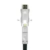 Cable HDMI 2.0 AOC 4K Desmontable Aisens A148-0510/ HDMI Macho / D Macho - HDMI Macho/ 15m/ Negro Cable HDMI 2.0 AOC 4K Desmontable Aisens A148-0510/ HDMI Macho / D Macho - HDMI Macho/ 15m/ Negro