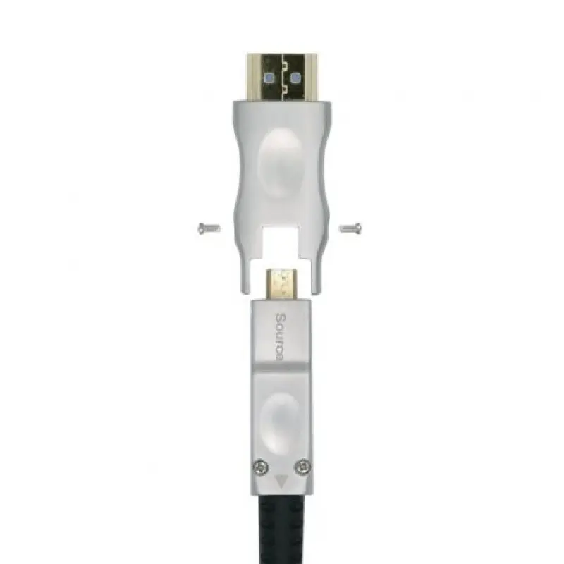 Cable HDMI 2.0 AOC 4K Desmontable Aisens A148-0510/ HDMI Macho / D Macho - HDMI Macho/ 15m/ Negro Cable HDMI 2.0 AOC 4K Desmontable Aisens A148-0510/ HDMI Macho / D Macho - HDMI Macho/ 15m/ Negro