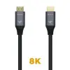 Cable HDMI 2.1 8K Aisens A150-0426/ HDMI Macho - HDMI Macho/ 1m/ Gris Negro Cable HDMI 2.1 8K Aisens A150-0426/ HDMI Macho - HDMI Macho/ 1m/ Gris Negro