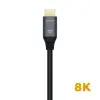 Cable HDMI 2.1 8K Aisens A150-0426/ HDMI Macho - HDMI Macho/ 1m/ Gris Negro Cable HDMI 2.1 8K Aisens A150-0426/ HDMI Macho - HDMI Macho/ 1m/ Gris Negro