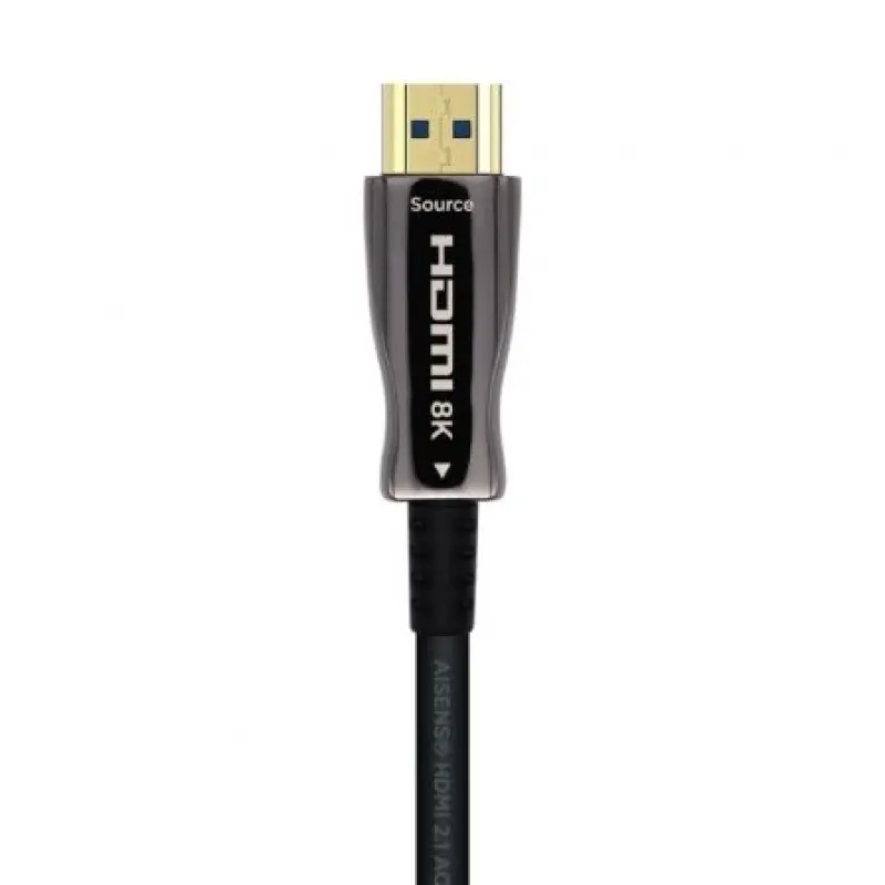Cable HDMI 2.1 AOC 8K Aisens A153-0517/ HDMI Macho - HDMI Macho/ 20m/ Negro Cable HDMI 2.1 AOC 8K Aisens A153-0517/ HDMI Macho - HDMI Macho/ 20m/ Negro