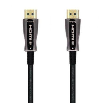 Cable HDMI 2.1 AOC 8K Aisens A153-0519/ HDMI Macho - HDMI Macho/ 30m/ Negro