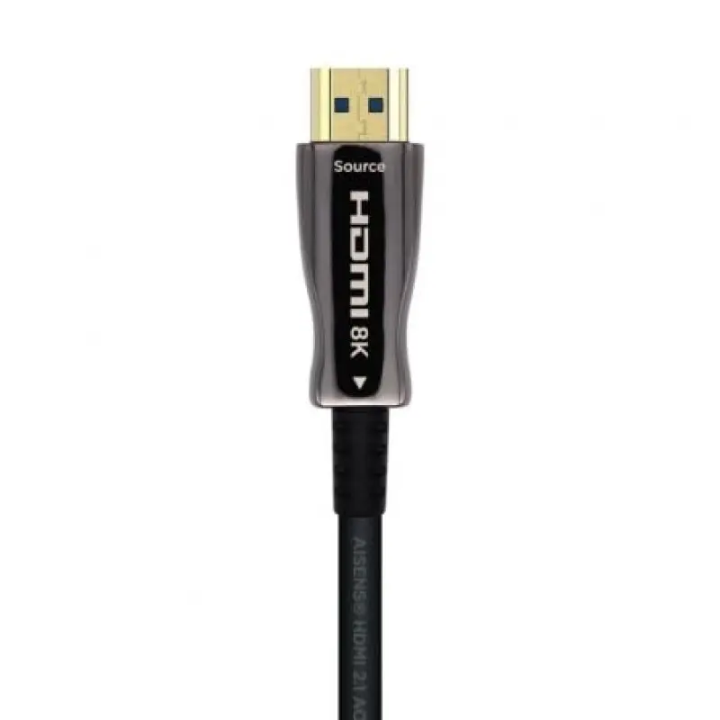 Cable HDMI 2.1 AOC 8K Aisens A153-0520/ HDMI Macho - HDMI Macho/ 40m/ Negro Cable HDMI 2.1 AOC 8K Aisens A153-0520/ HDMI Macho - HDMI Macho/ 40m/ Negro