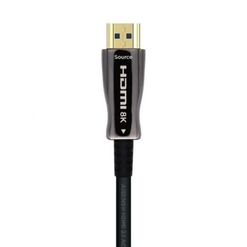 Cable HDMI 2.1 AOC 8K Aisens A153-0523/ HDMI Macho - HDMI Macho/ 70m/ Negro Cable HDMI 2.1 AOC 8K Aisens A153-0523/ HDMI Macho - HDMI Macho/ 70m/ Negro