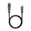 Cable HDMI 2.1 AOC 8K Desmontable Aisens A153-0645/ HDMI Macho / D Macho - HDMI Macho/ 20m/ Negro Cable HDMI 2.1 AOC 8K Desmontable Aisens A153-0645/ HDMI Macho / D Macho - HDMI Macho/ 20m/ Negro