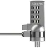 Cable de Seguridad para Portátiles Aisens ASLK-D40N01-SL/ 1.5m Cable de Seguridad para Portátiles Aisens ASLK-D40N01-SL/ 1.5m