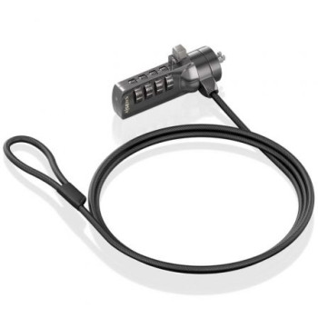 Cable de Seguridad para Portátiles Aisens ASLK-D40N03-BK/ 1.5m Cable de Seguridad para Portátiles Aisens ASLK-D40N03-BK/ 1.5m