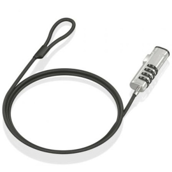 Cable de Seguridad Tipo NANO para Portátiles Aisens ASLK-D50N05-BK/ 1.5m Cable de Seguridad Tipo NANO para Portátiles Aisens ASLK-D50N05-BK/ 1.5m