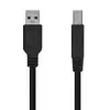 Cable USB 3.0 Impresora Aisens A105-0444/ USB Tipo-B Macho - USB Macho/ 2m/ Negro Cable USB 3.0 Impresora Aisens A105-0444/ USB Tipo-B Macho - USB Macho/ 2m/ Negro