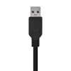 Cable USB 3.0 Aisens A105-0448/ USB Macho - USB Macho/ 3m/ Negro