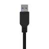 Cable USB 3.0 Aisens A105-0448/ USB Macho - USB Macho/ 3m/ Negro