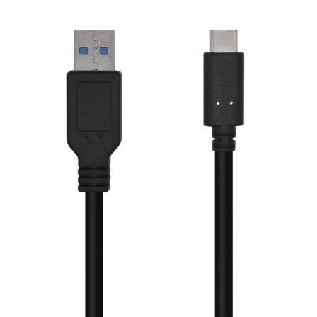 Cable USB 3.1 Tipo-C Aisens A107-0449/ USB Tipo-C Macho - USB Macho/ 50cm/ Negro Cable USB 3.1 Tipo-C Aisens A107-0449/ USB Tipo-C Macho - USB Macho/ 50cm/ Negro