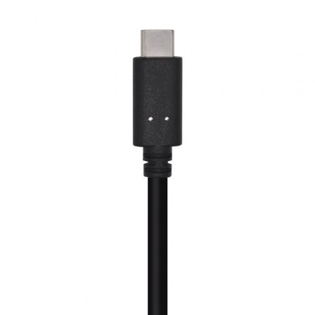 Cable USB 3.1 Tipo-C Aisens A107-0449/ USB Tipo-C Macho - USB Macho/ 50cm/ Negro Cable USB 3.1 Tipo-C Aisens A107-0449/ USB Tipo-C Macho - USB Macho/ 50cm/ Negro