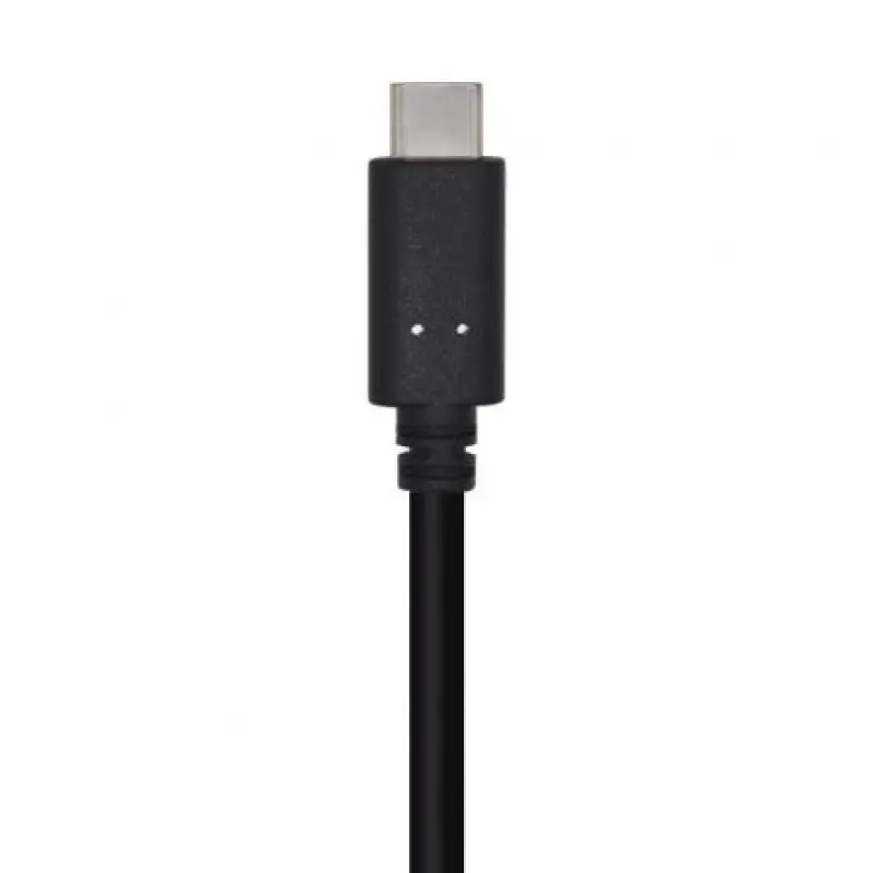 Cable USB 3.1 Tipo-C Aisens A107-0449/ USB Tipo-C Macho - USB Macho/ 50cm/ Negro Cable USB 3.1 Tipo-C Aisens A107-0449/ USB Tipo-C Macho - USB Macho/ 50cm/ Negro