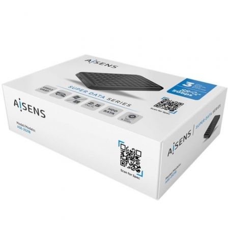 Caja Externa para Disco Duro de 2.5' Aisens ASE-2521B/ USB 3.1/ Sin tornillos Caja Externa para Disco Duro de 2.5' Aisens ASE-2521B/ USB 3.1/ Sin tornillos
