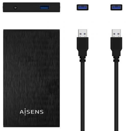 Caja Externa para Disco Duro de 2.5' Aisens ASE-2523B/ USB 3.0 Caja Externa para Disco Duro de 2.5' Aisens ASE-2523B/ USB 3.0