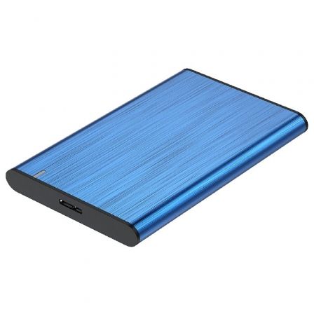 Caja Externa para Disco Duro de 2.5' Aisens ASE-2525BLU/ USB 3.1/ Sin tornillos Caja Externa para Disco Duro de 2.5' Aisens ASE-2525BLU/ USB 3.1/ Sin tornillos