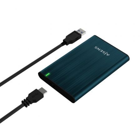 Caja Externa para Disco Duro de 2.5' Aisens ASE-2525PB/ USB 3.0/ Sin tornillos Caja Externa para Disco Duro de 2.5' Aisens ASE-2525PB/ USB 3.0/ Sin tornillos