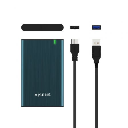 Caja Externa para Disco Duro de 2.5' Aisens ASE-2525PB/ USB 3.0/ Sin tornillos Caja Externa para Disco Duro de 2.5' Aisens ASE-2525PB/ USB 3.0/ Sin tornillos