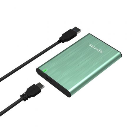 Caja Externa para Disco Duro de 2.5' Aisens ASE-2525SGN/ USB 3.0/ Sin tornillos Caja Externa para Disco Duro de 2.5' Aisens ASE-2525SGN/ USB 3.0/ Sin tornillos