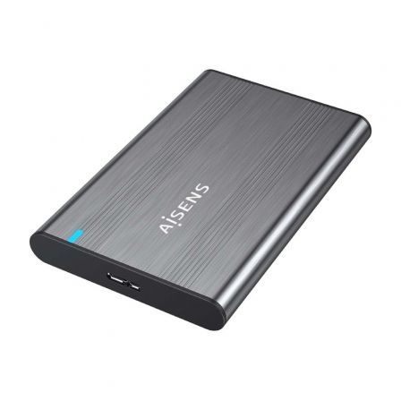 Caja Externa para Disco Duro de 2.5' Aisens ASE-2526GR/ USB 3.1/ Sin tornillos Caja Externa para Disco Duro de 2.5' Aisens ASE-2526GR/ USB 3.1/ Sin tornillos
