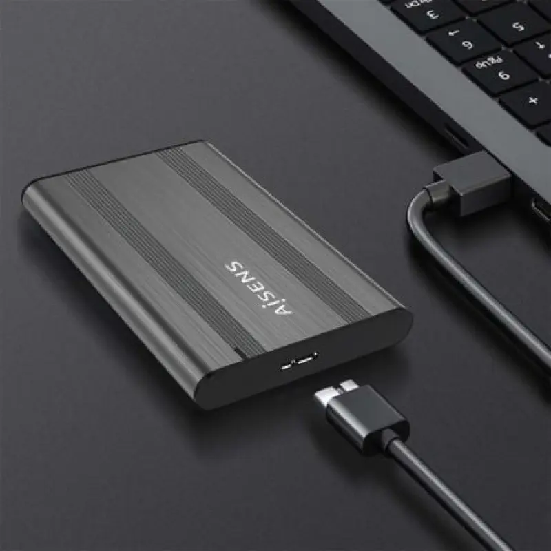 Caja Externa para Disco Duro de 2.5' Aisens ASE-2526GR/ USB 3.1/ Sin tornillos Caja Externa para Disco Duro de 2.5' Aisens ASE-2526GR/ USB 3.1/ Sin tornillos