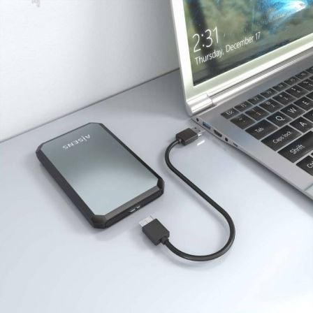 Caja Externa para Disco Duro de 2.5' Aisens ASE-2529B/ USB 3.1/ Sin tornillos Caja Externa para Disco Duro de 2.5' Aisens ASE-2529B/ USB 3.1/ Sin tornillos