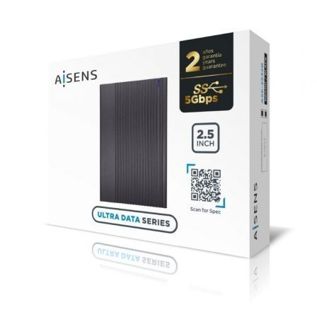 Caja Externa para Disco Duro de 2.5' Aisens ASE-2532B/ USB 3.1 Gen1 Caja Externa para Disco Duro de 2.5' Aisens ASE-2532B/ USB 3.1 Gen1