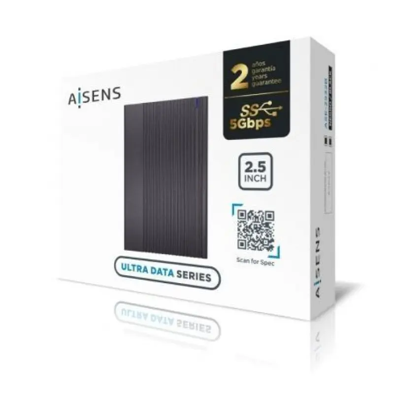 Caja Externa para Disco Duro de 2.5' Aisens ASE-2532B/ USB 3.1 Gen1 Caja Externa para Disco Duro de 2.5' Aisens ASE-2532B/ USB 3.1 Gen1