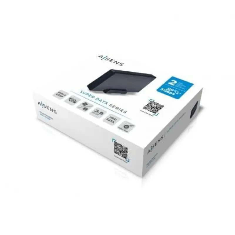 Caja Externa para Disco Duro de 3.5' Aisens ASE-3530B/ USB 3.1 Caja Externa para Disco Duro de 3.5' Aisens ASE-3530B/ USB 3.1