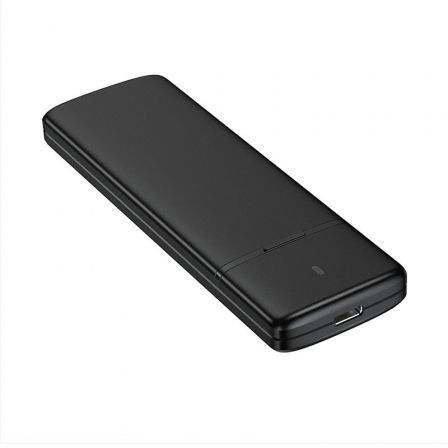 Caja Externa para Disco SSD M.2 SATA/NVMe Aisens ASM2-001B/ USB 3.1/ Sin tornillos Caja Externa para Disco SSD M.2 SATA/NVMe Aisens ASM2-001B/ USB 3.1/ Sin tornillos