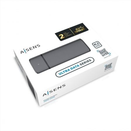 Caja Externa para Disco SSD M.2 SATA/NVMe Aisens ASM2-002G/ USB 3.1/ Sin tornillos Caja Externa para Disco SSD M.2 SATA/NVMe Aisens ASM2-002G/ USB 3.1/ Sin tornillos