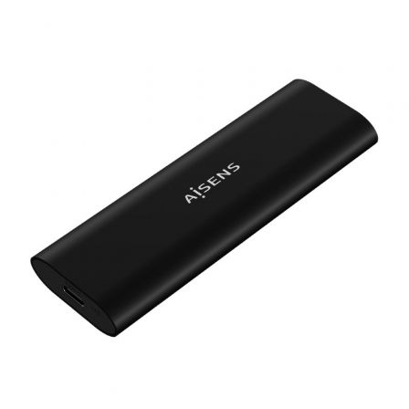 Caja Externa para Disco SSD M.2 SATA/NVMe Aisens ASM2-014B/ USB 3.2/ Sin tornillos Caja Externa para Disco SSD M.2 SATA/NVMe Aisens ASM2-014B/ USB 3.2/ Sin tornillos