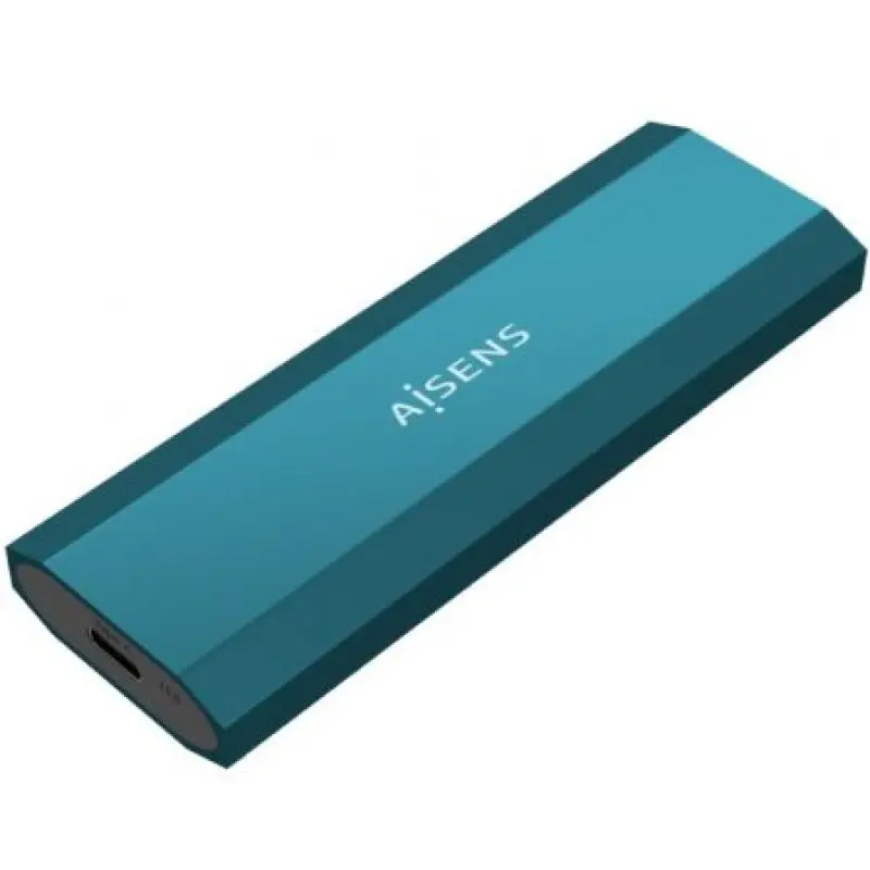 Caja Externa para Disco SSD M.2 SATA/NVMe Aisens ASM2-019BLU/ USB 3.1/ Sin tornillos Caja Externa para Disco SSD M.2 SATA/NVMe Aisens ASM2-019BLU/ USB 3.1/ Sin tornillos