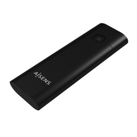 Caja Externa para Disco SSD M.2 NVMe Aisens ASM2-020B/ USB 3.1 Gen2/ Sin Tornillos Caja Externa para Disco SSD M.2 NVMe Aisens ASM2-020B/ USB 3.1 Gen2/ Sin Tornillos
