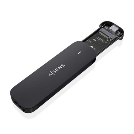 Caja Externa para Disco SSD M.2 NVMe Aisens ASM2-024B/ USB 3.2/ Sin tornillos Caja Externa para Disco SSD M.2 NVMe Aisens ASM2-024B/ USB 3.2/ Sin tornillos