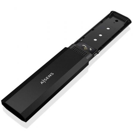 Caja Externa para Disco SSD M.2 NVMe Aisens ASM2-028B/ USB 3.2/ Sin tornillos Caja Externa para Disco SSD M.2 NVMe Aisens ASM2-028B/ USB 3.2/ Sin tornillos