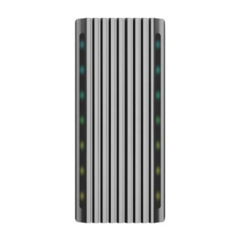 Caja Externa para Disco SSD M.2 SATA/NVMe Aisens ASM2-RGB011GR/ USB 3.2 Gen2/ Sin Tornillos