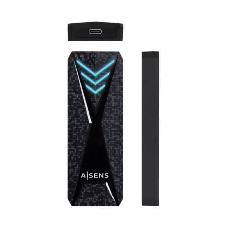 Caja Externa para Disco SSD M.2 NVMe Aisens ASM2-RGB013B/ USB 3.2 Gen2/ Sin Tornillos Caja Externa para Disco SSD M.2 NVMe Aisens ASM2-RGB013B/ USB 3.2 Gen2/ Sin Tornillos