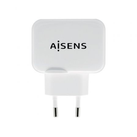 Cargador de Pared Aisens A110-0439/ 2xUSB/ 17W Cargador de Pared Aisens A110-0439/ 2xUSB/ 17W