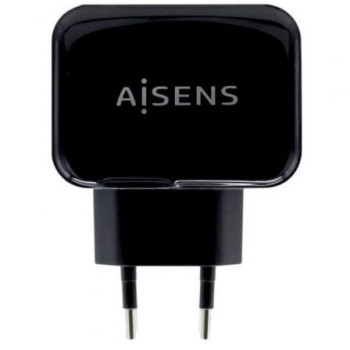 Cargador de Pared Aisens A110-0440/ 2xUSB/ 17W