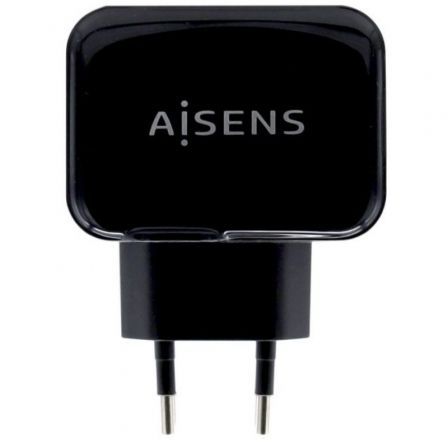 Cargador de Pared Aisens A110-0440/ 2xUSB/ 17W Cargador de Pared Aisens A110-0440/ 2xUSB/ 17W