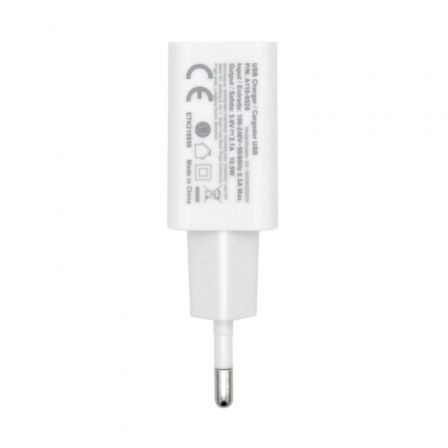 Cargador de Pared Aisens A110-0526/ 1xUSB/ 10W Cargador de Pared Aisens A110-0526/ 1xUSB/ 10W