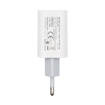 Cargador de Pared Aisens A110-0537/ 1xUSB Tipo-C/ 20W Cargador de Pared Aisens A110-0537/ 1xUSB Tipo-C/ 20W