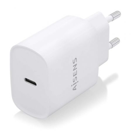 Cargador de Pared Aisens A110-0752/ 1xUSB Tipo-C/ 20W Cargador de Pared Aisens A110-0752/ 1xUSB Tipo-C/ 20W