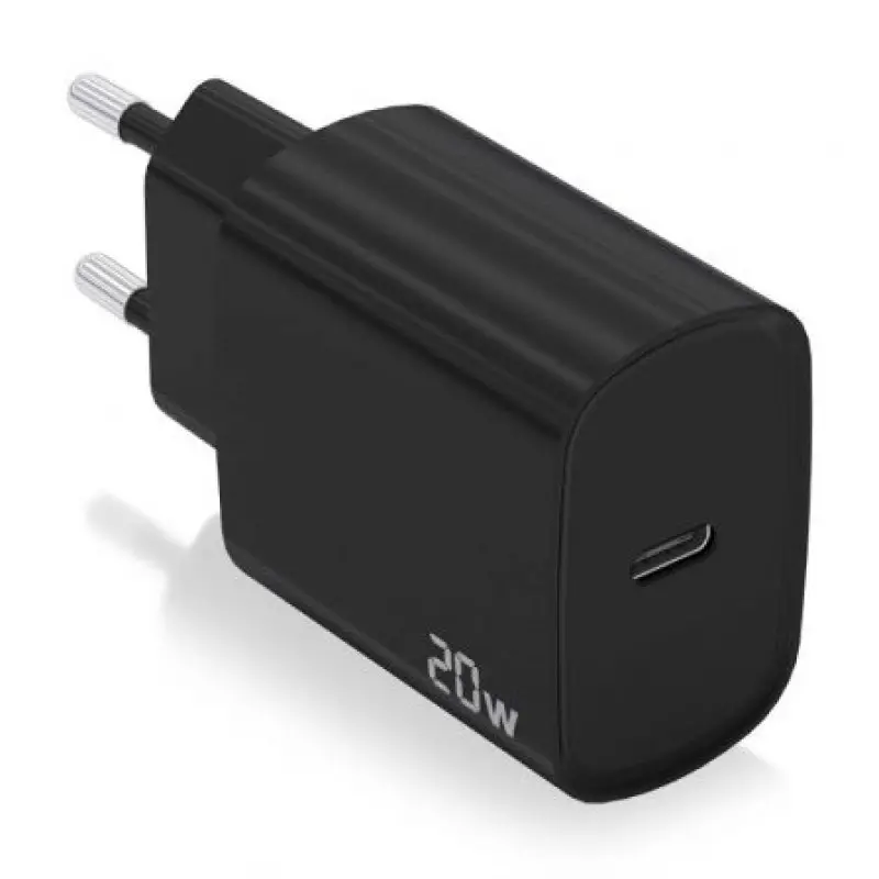 Cargador de Pared Aisens A110-0753/ 1xUSB Tipo-C/ 20W Cargador de Pared Aisens A110-0753/ 1xUSB Tipo-C/ 20W